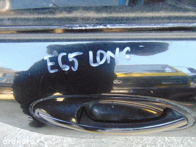 BMW 7 E66 E65 LONG Li przedłużana wersja 750Li DRZWI tył tylne prawe prawa strona tylna LONG 475 black sapphire - 12