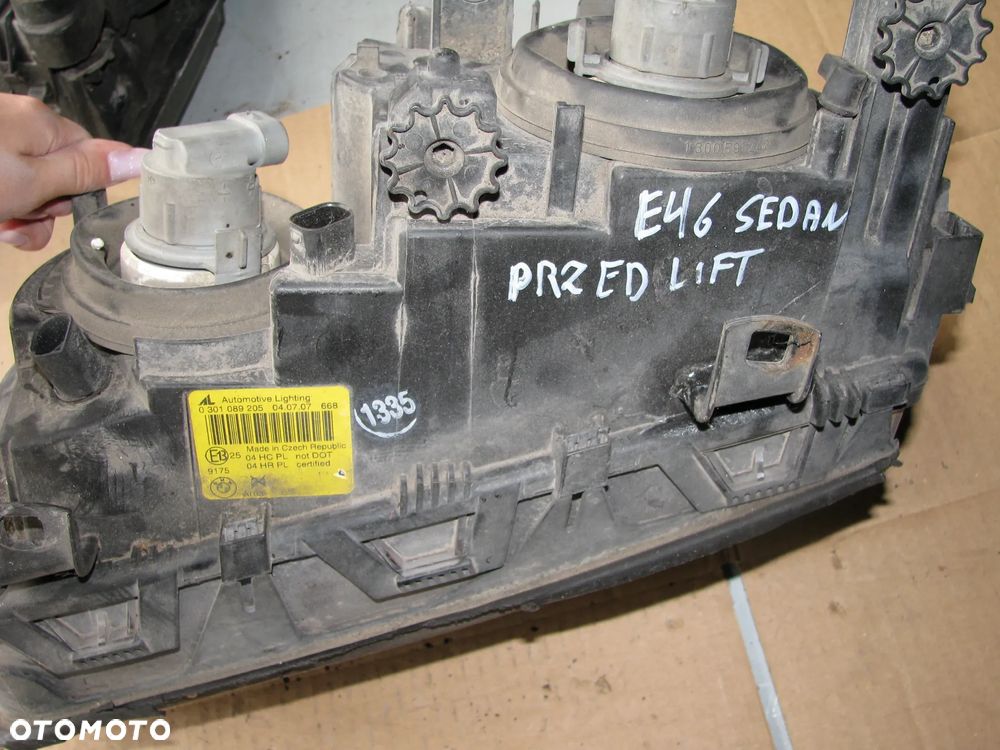 LAMPA LEWY PRZÓD BMW E46 0301089205 - 4