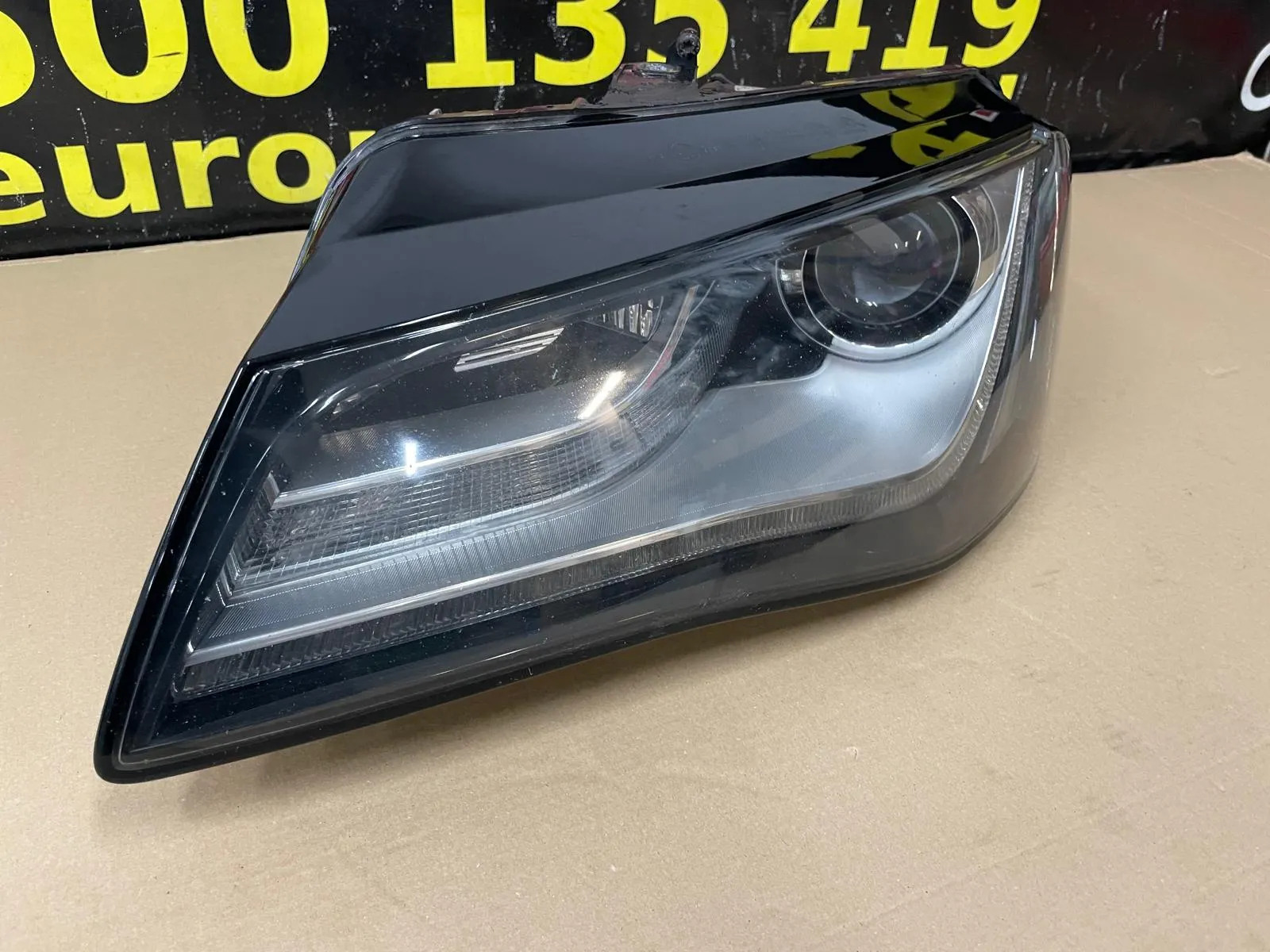 AUDI A8 D4 LAMPA LEWA PRZÓD BIXENON SKRĘTNY 4H0941003 KOMPLETNA - 3