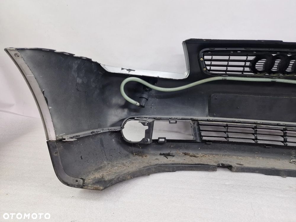 AUDI A3 8L0 LIFT 00-03 KOMPLETNY ZDERZAK PRZEDNI PRZÓD + ATRAPA / GRILL + OBA SPRYSKIWACZE Z WĘŻAMI , NR 8L0807111 , NR AUKCJI NZ1024 - 23