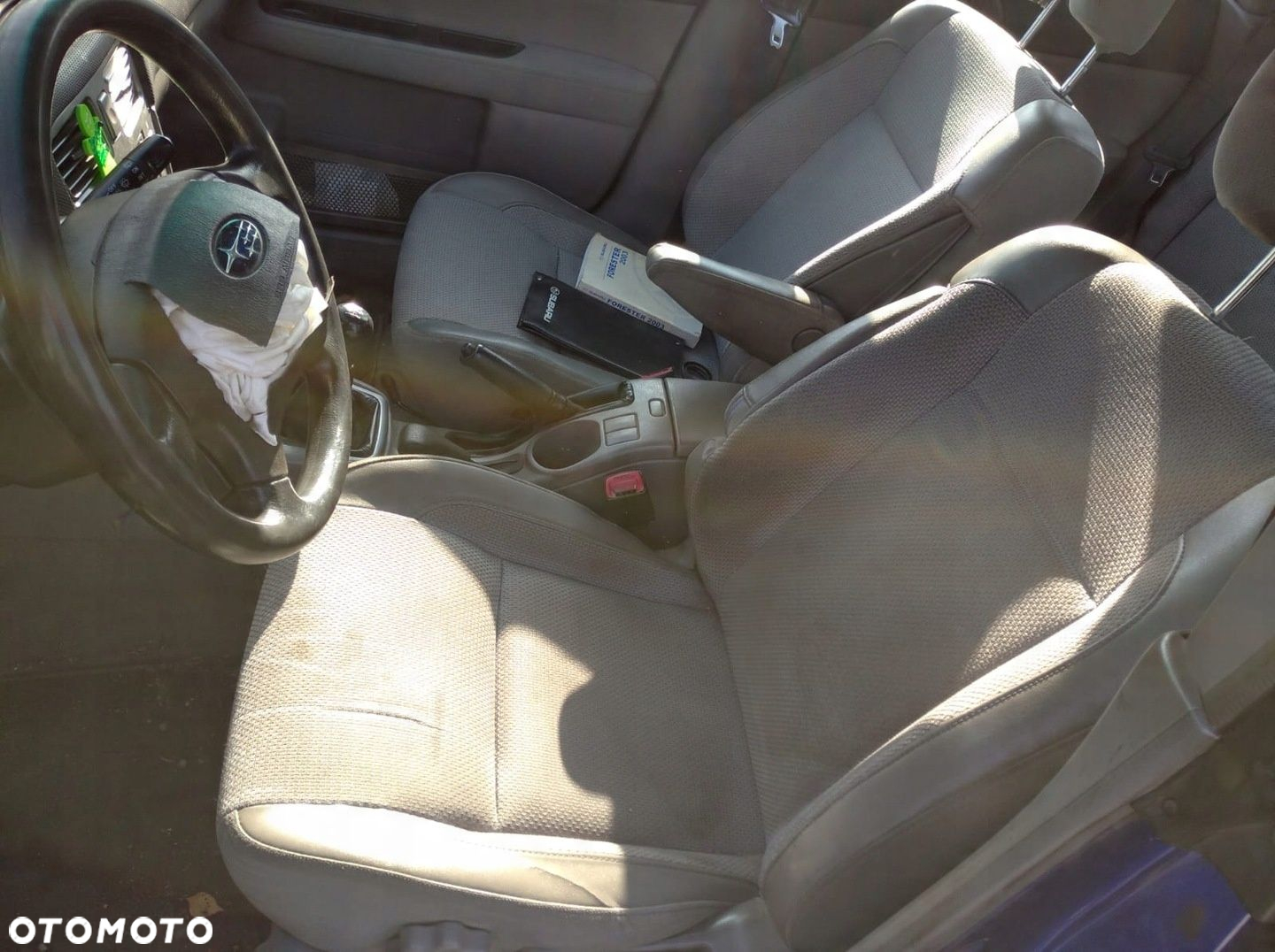 SUBARU FORESTER 2 II SG 02-06 DRZWI LEWE PRZÓD PRZEDNIE GRANATOWE 2C3 - 10