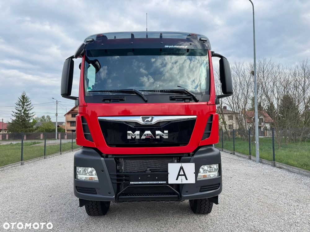 MAN TGS 18.510, 4x4 - REDUKTOR / STAŁY NAPĘD, HYDRAULIKA, - 4