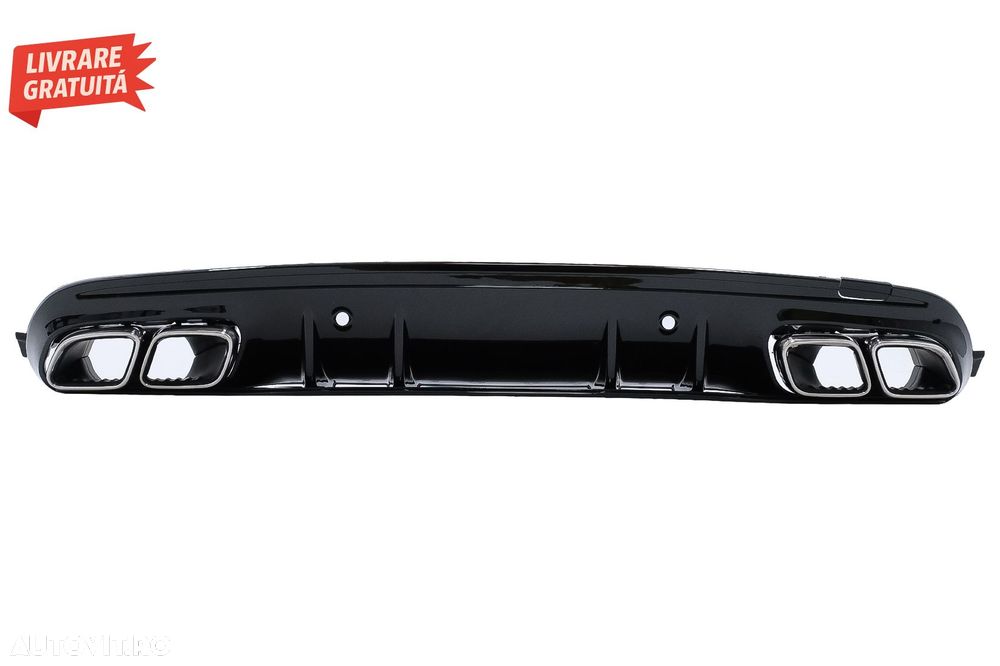 Difuzor Mercedes C-Class W205 S205 (2014-2020) C63S Design cu Ornamente pentru bar- livrare gratuita - 1