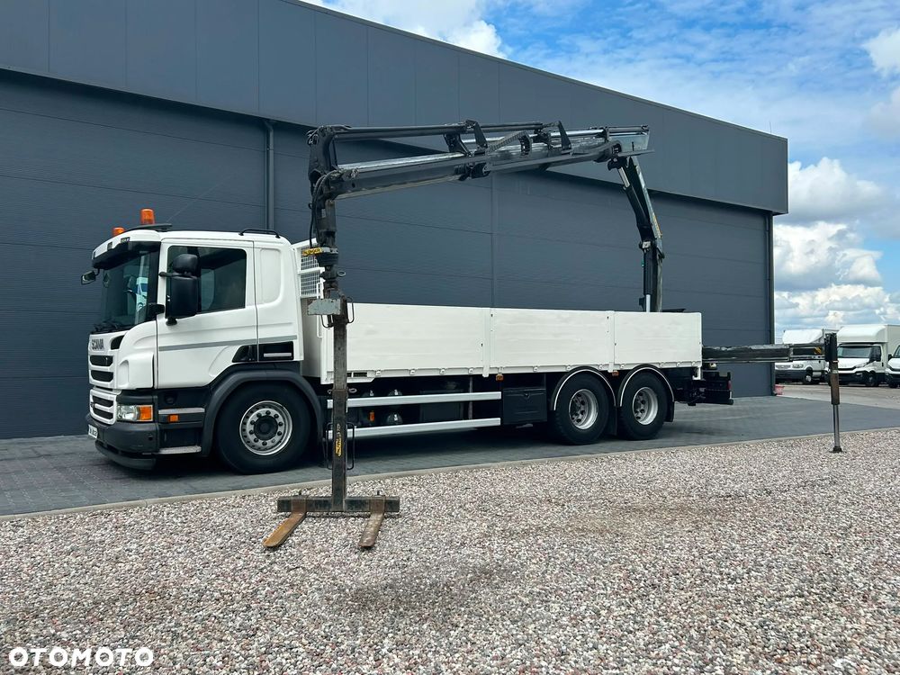 Scania P450 6x4 HDS Palfinger PK18002-EH + sterowanie radiowe **Bez EGR**Niski przebieg**Sprowadzony**Super stan** - 2
