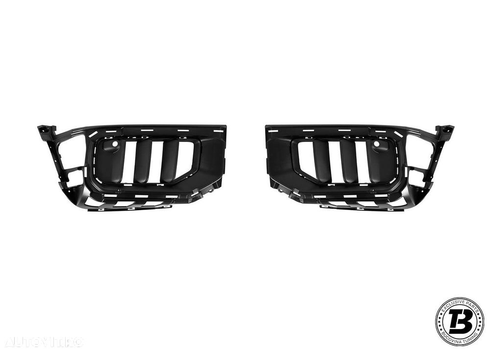 Bara Fata Grila Si Carcasa Faruri compatibil cu Mercedes G Class W465 63 Design - 6