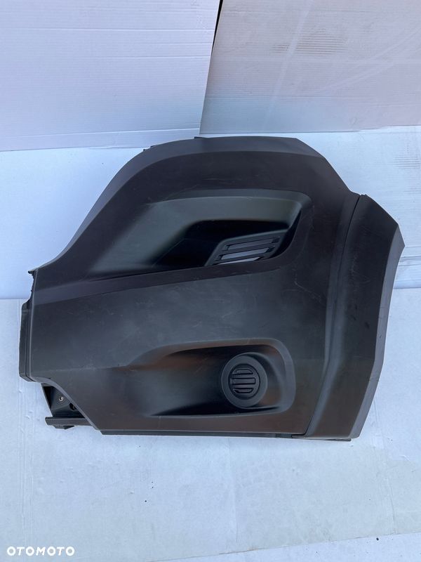 DUCATO BOXER JUMPER Max 17- ZDERZAK NAROŻNIK PRZEDNI LEWY CZARNY Listwa - 1