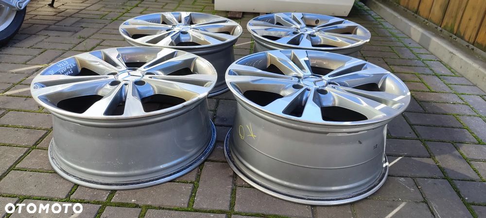 FELGI 5x112 7.5Jx18 CALI ET44 STOPNIOWANE 2x 2054012802 2x 85Jx18 CALI ET56 2054012902 MERCEDES W204 W205 I INNE KOMPLET 4 SZTUKI - 22