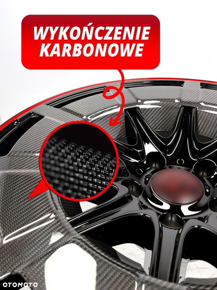 4x Kute Felgi 22 m.in. do MERCEDES G AMG W460 W461 W463 W464 G500 Brabus Carbon - LB4008 - 5