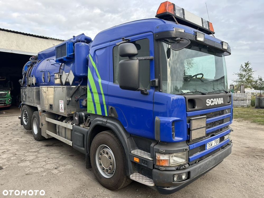 Scania P380 WUKO Asenizacja Szambiarka 14 tys L Wywrotka - 8
