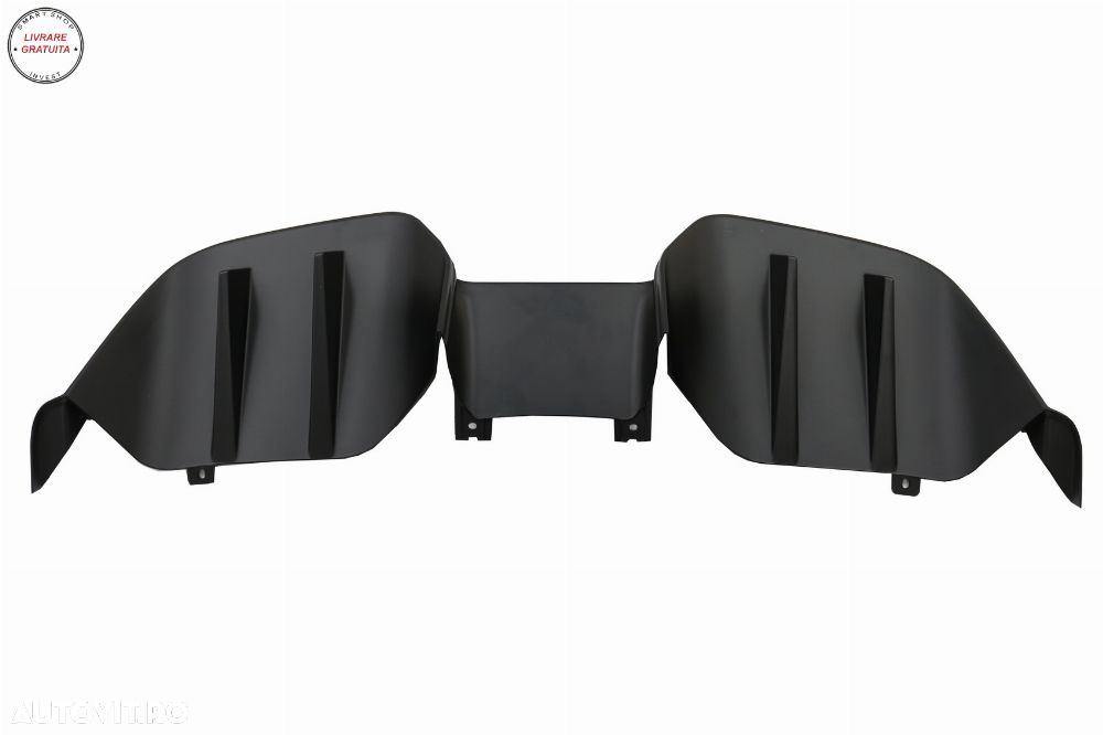 Difuzor Bara Spate Ford Mustang Sixth Generation (2015-2017) RTR Design Negru Mat- livrare gratuita - 2