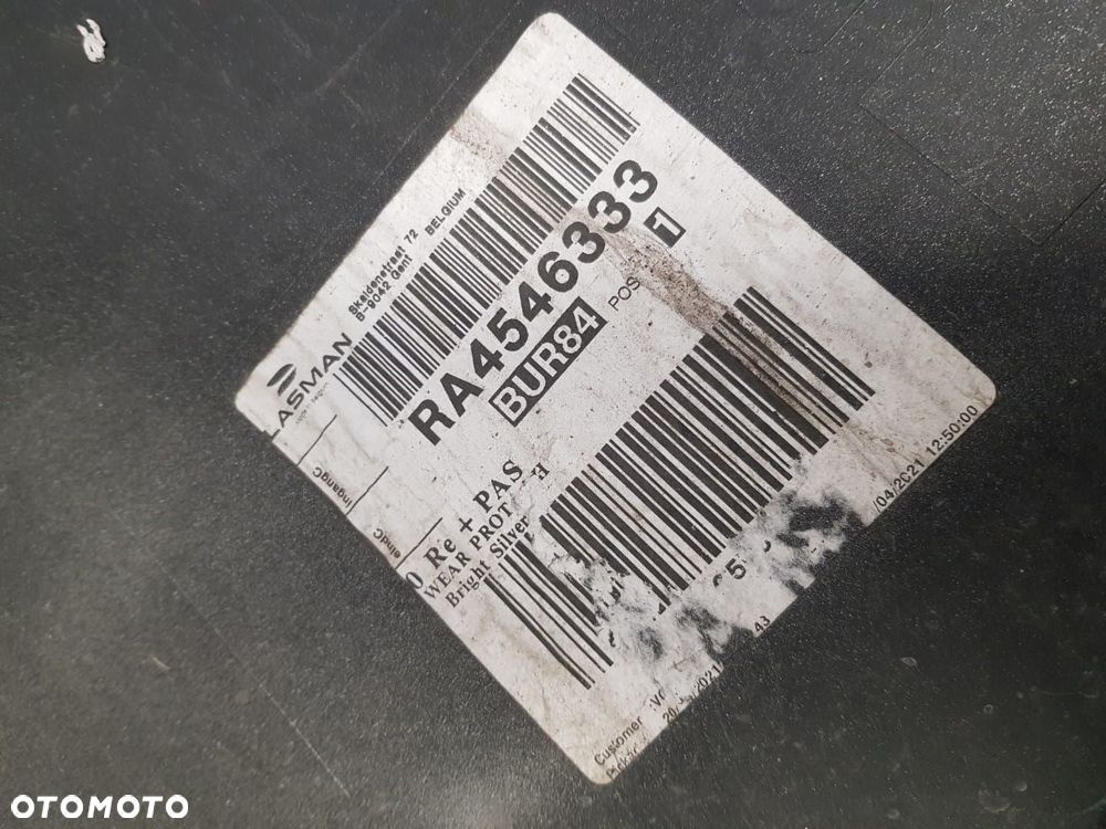 ZDERZAK TYLNY TYŁ VOLVO V60 KOMBI 2 II R-DESIGN RDESIGNE 17-22 4xPDC 31688836 BRIGHT SILVER - 8