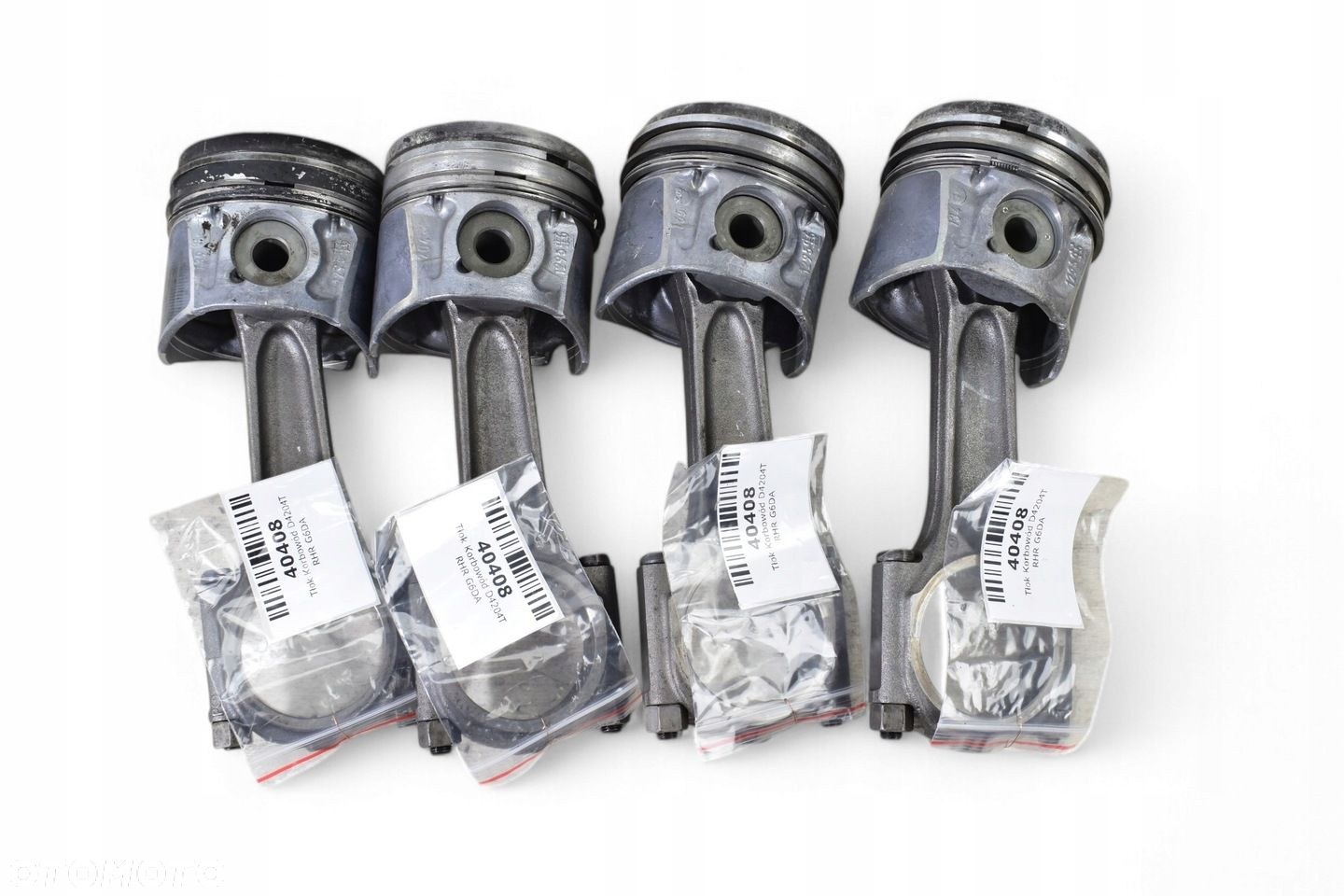 Tłok Korbowód VOLVO FORD PEUGEOT CITROEN 2.0d TDCI HDI D4204T RHR G6DA - 6