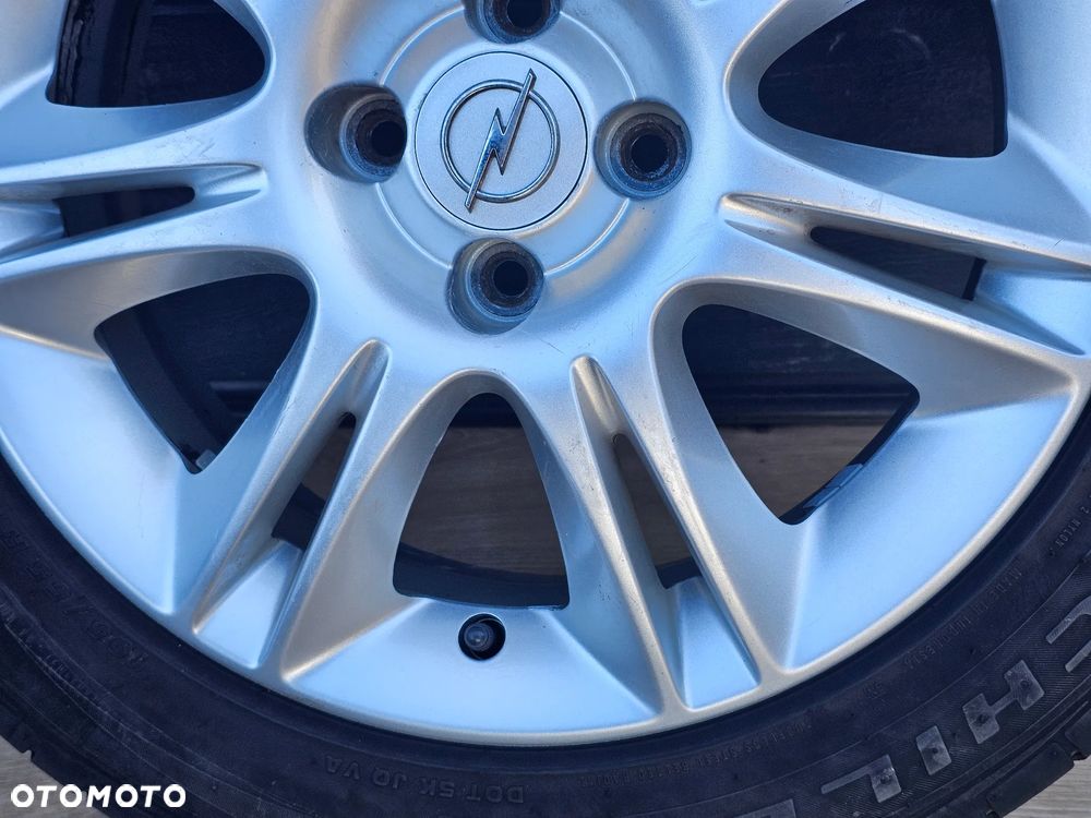 KOŁA FELGI ALUMINIOWE OPONY LETNIE OPEL CORSA D ASTRA H G MERIVA A 195/55/16 R 16 ET40 4X100 - 18