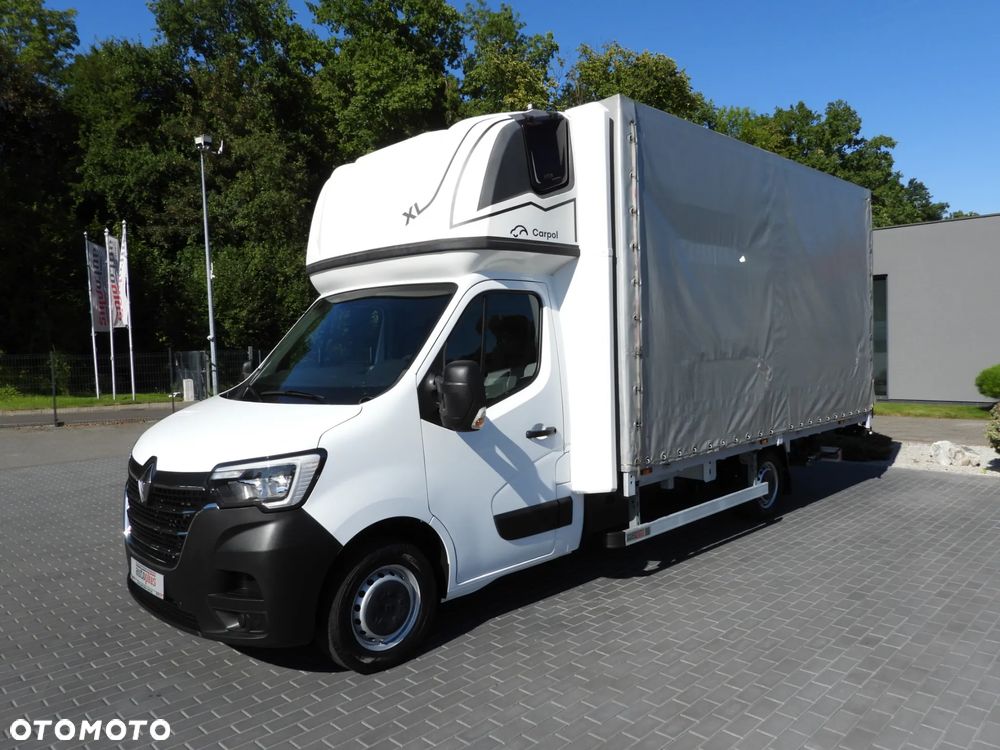 Renault MASTER PLANDEKA WINDA 10 PALET WEBASTO TEMPOMAT LEDY PNEUMATYKA KLIMATYZACJA 165KM [ 425025 ] - 7