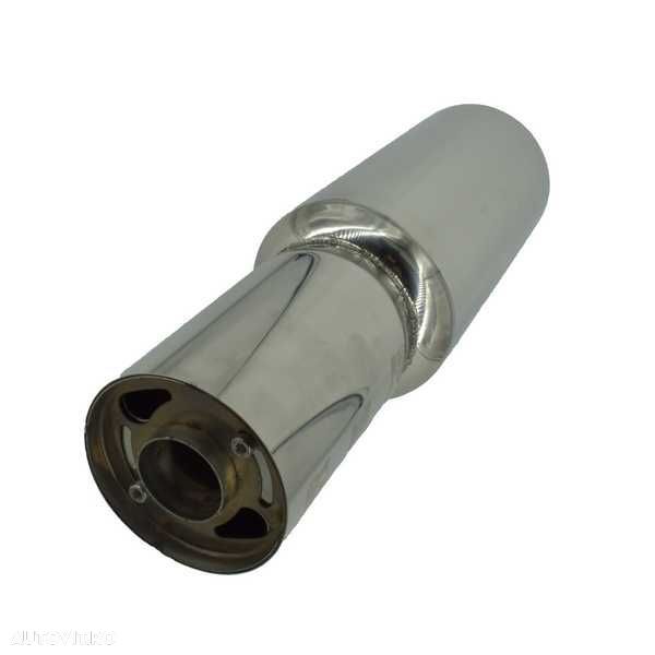 Toba sport inox cu SILLENCER sau fara SILLENCER sunet deosebit - 2