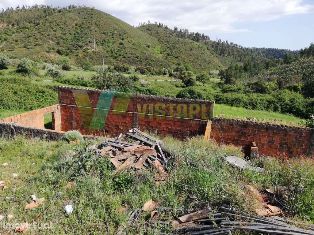Terreno com Ruína em Marmelete- Monchique. - Grande imagem: 5/8