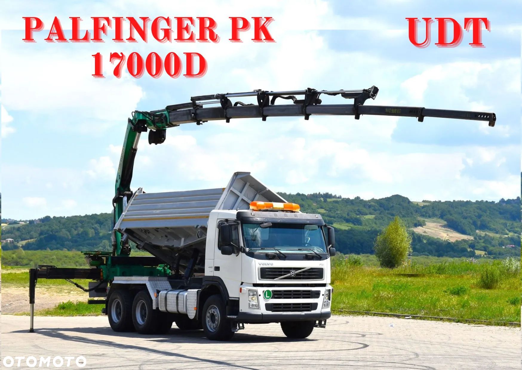 Volvo FM 440* WYWROTKA 4,80m* PK17000D/PILOT * 6x4 - 1