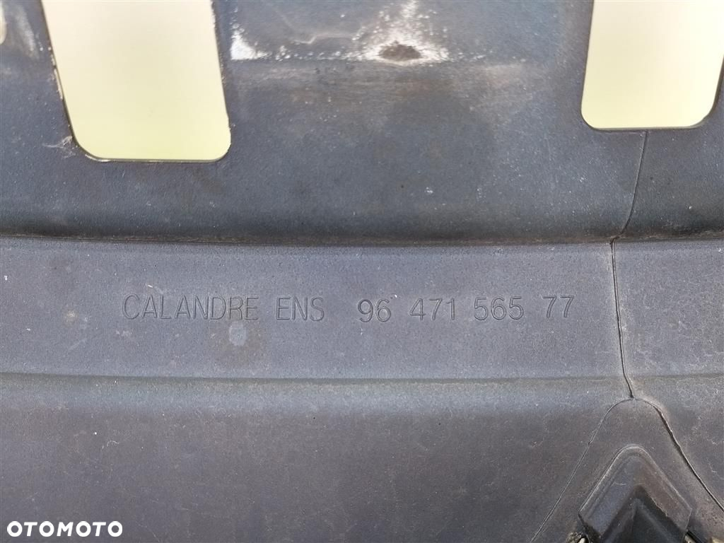 Atrapa Grill Citroen C3 I 2002-2009 KPK-MAURITIUS BLUE 9647156577 ORYGINAŁ - 3