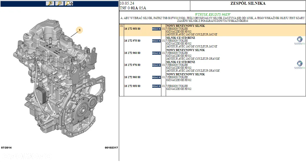 Nowy silnik 1.2 THP  HN02 130KM - 2