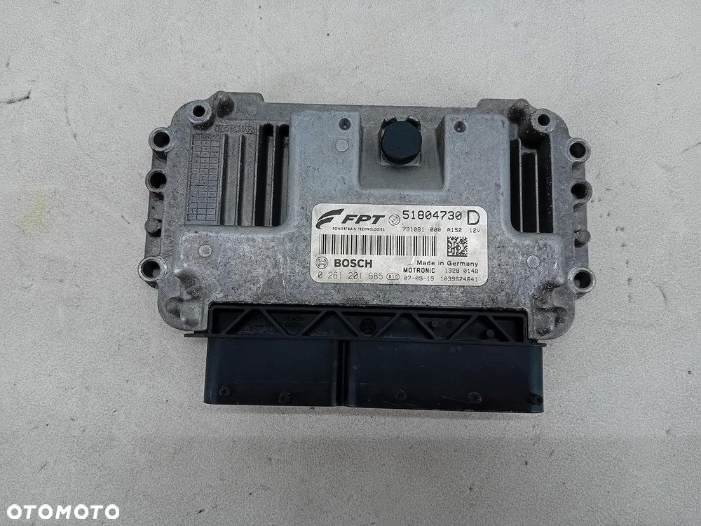 KOMPUTER, STEROWNIK FIAT GRANDE PUNTO 51804730 0261201685 1.4 T-JET - 1