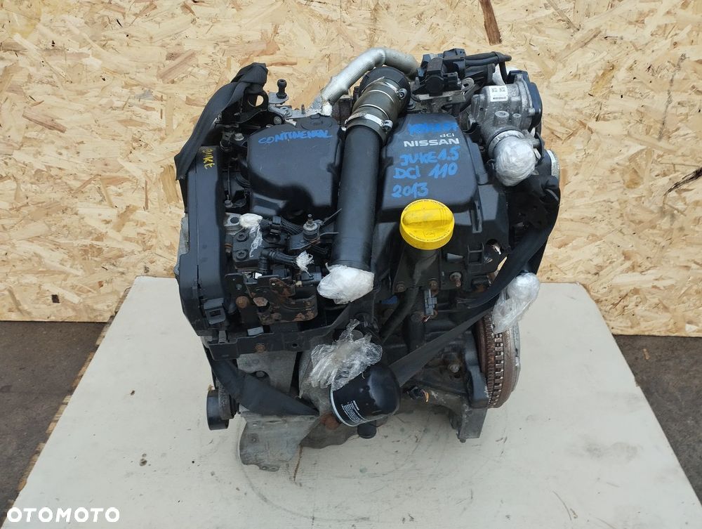 SILNIK K9K 657 1.5 DCI NISSAN JUKE F15 2013 CONTINENTAL - 6