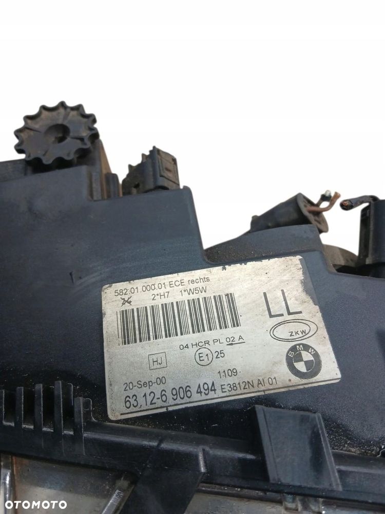 lampa prawa przednia przód kierunkowskaz bmw e46 6906494 - 3