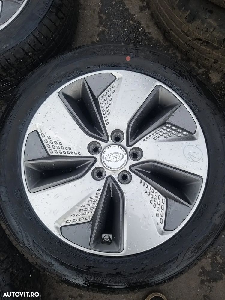 Vand 4 x Roti pentru Hyundai Kona, Jante Aliaj Cu Cauciucuri 215/55R17 - 2