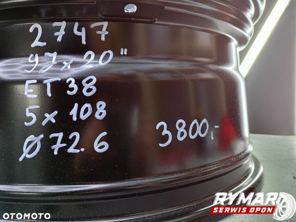 ŚLĄSK *NOWE* ALUFELGI 9x20" 5X108 ET38 VOLVO FORD LAND ROVER JAGUAR KPL - 9