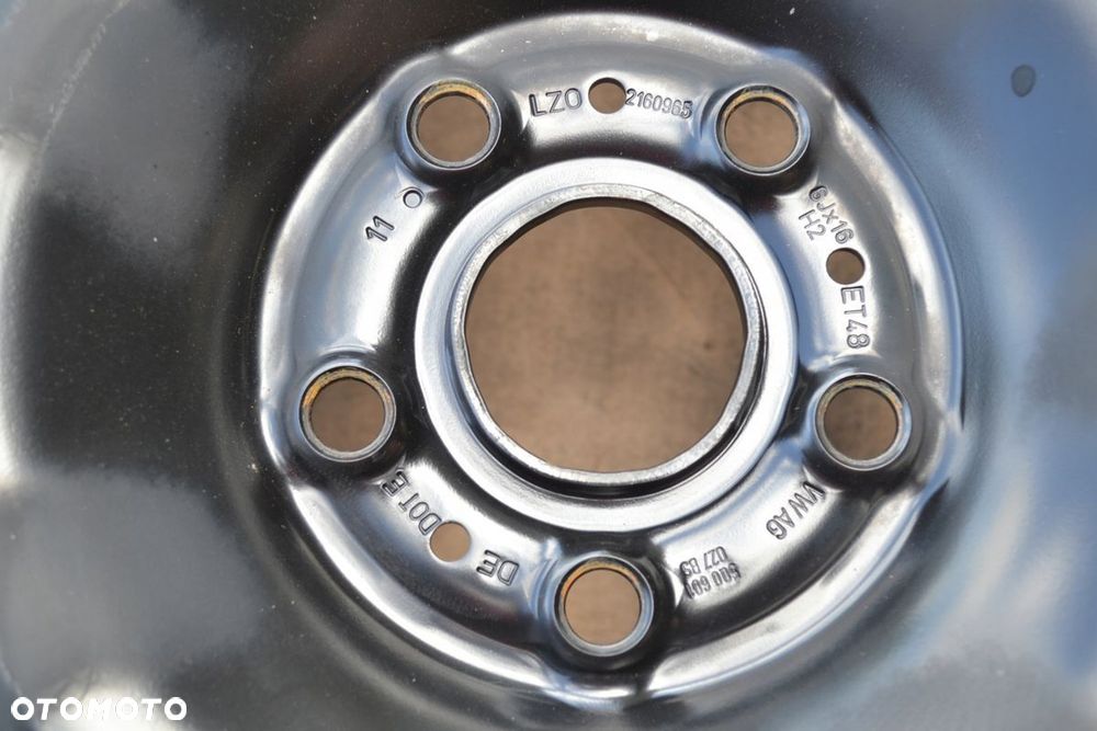 FELGI STALOWE VW SKODA AUDI SEAT 5x112 6J16 ET 48 x4szt F-605 - 11