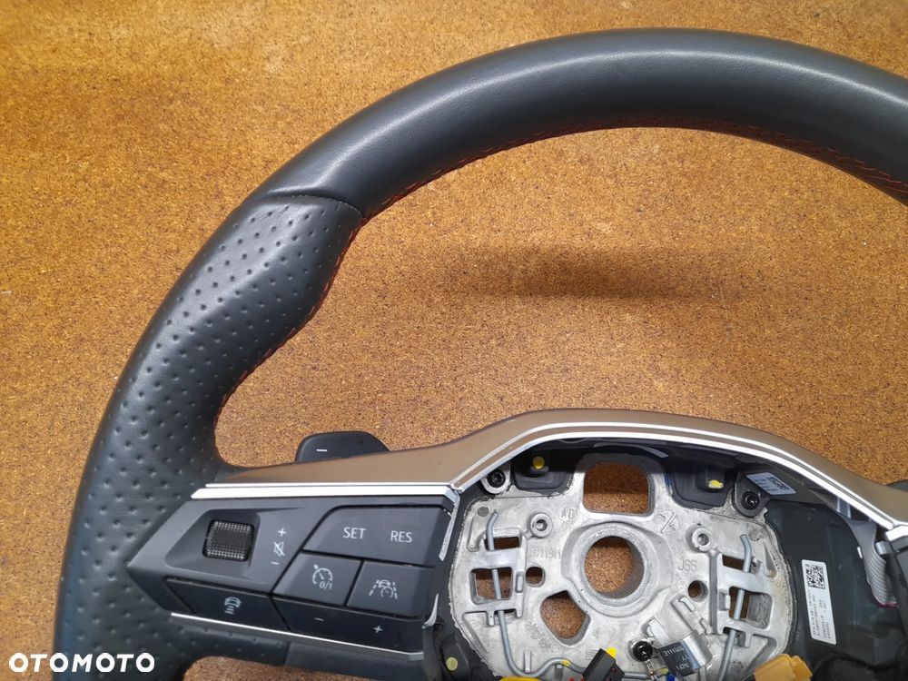 SEAT LEON IV IBIZA KIEROWNICA MULTIFUNKCJA SKÓRA 5FA419091FR - 2