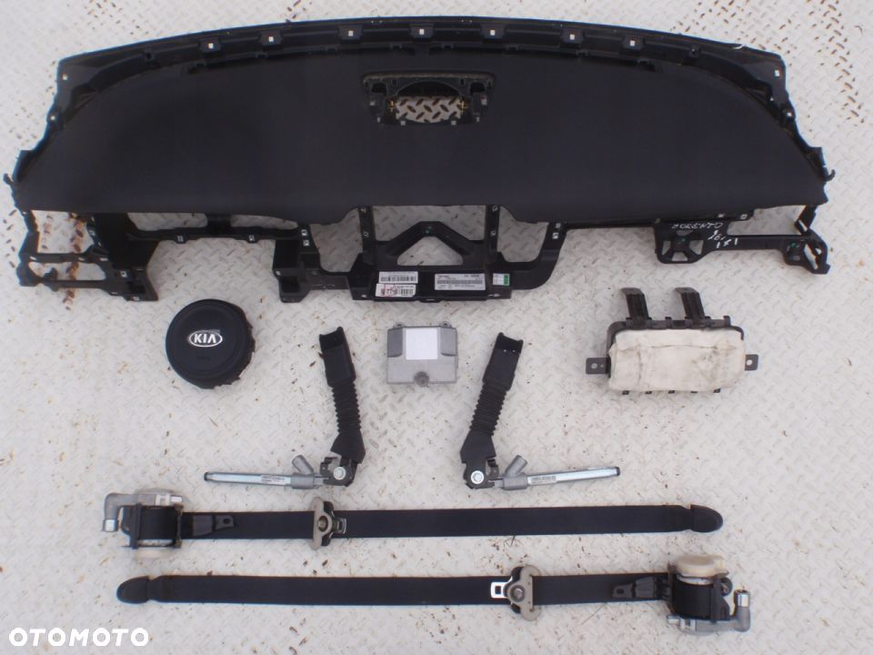 KIA SORENTO IV DESKA KONSOLA PODUSZKI AIRBAG PASY - 2