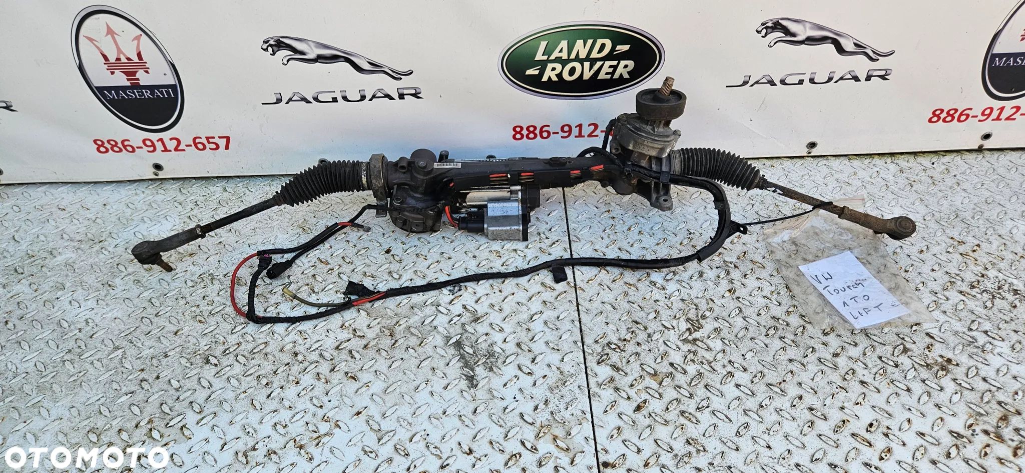 VW Touran I 1T Kompletna Maglownica Elektryczna Magiel Przekładnia 1K1423051CK 1K1909144L - 1