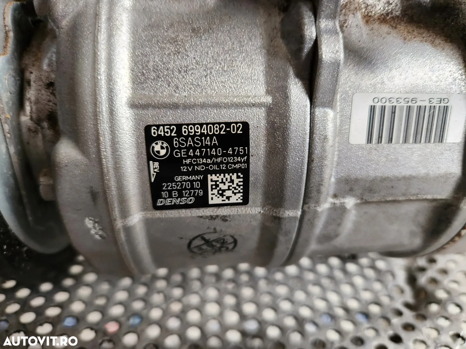 Compresor Clima AC Bmw 3.0 Benzina M Power S58B30A Euro 6 M2 M3 M4 M5 M6 M7 M8 MX3 MX4 MX5 MX6 G20 - 7