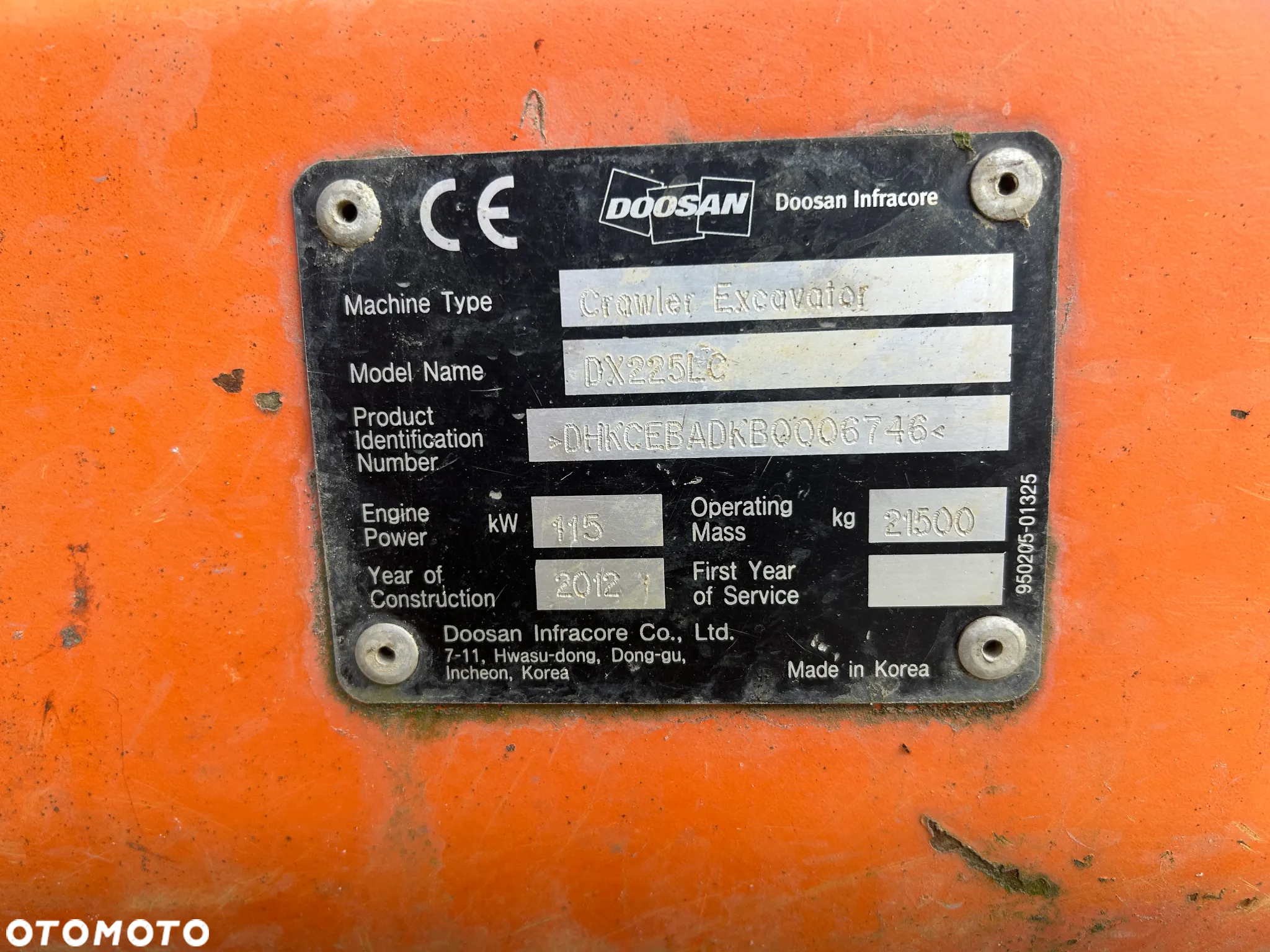 Doosan DX225LC - 10