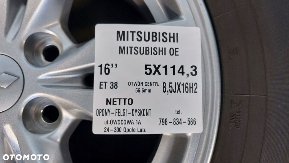 Koła Mitsubishi 16" 5x114.3 ET 38 DEMO - 3