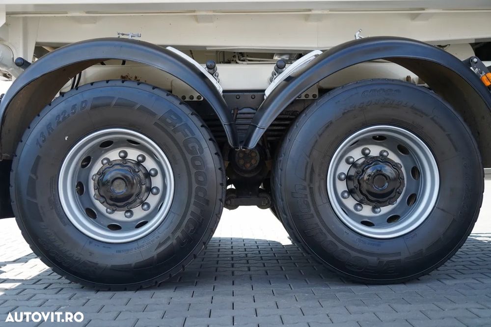 MAN TGS 33.400 / 6X4 / BASCULĂ CU 2 LATE / BASCULĂ CU HIDRODOXIE / BORDMATIC / MEILLER KIPPER / EURO 5 - 27