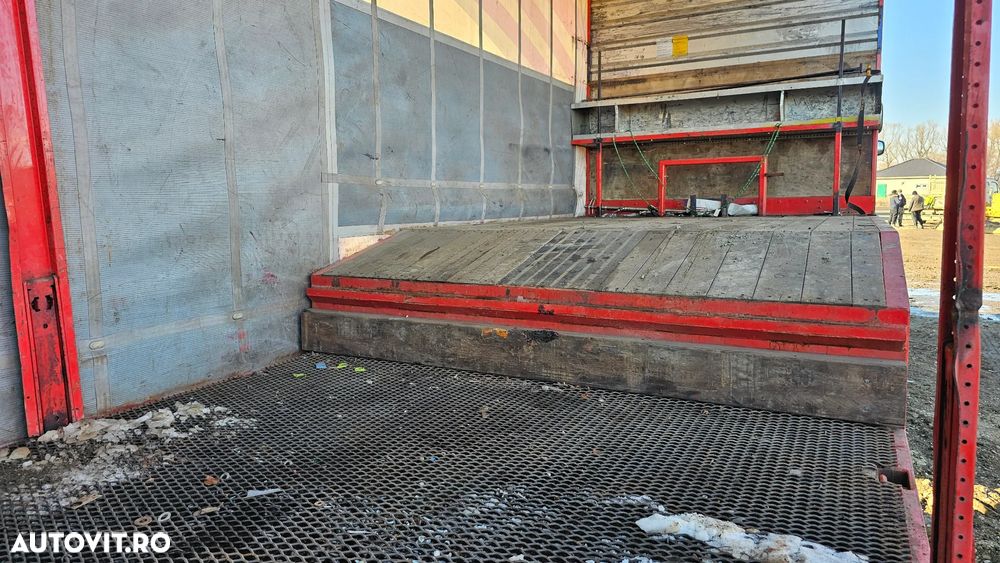 Nooteboom Trailer 3 axe cu prelată - 8