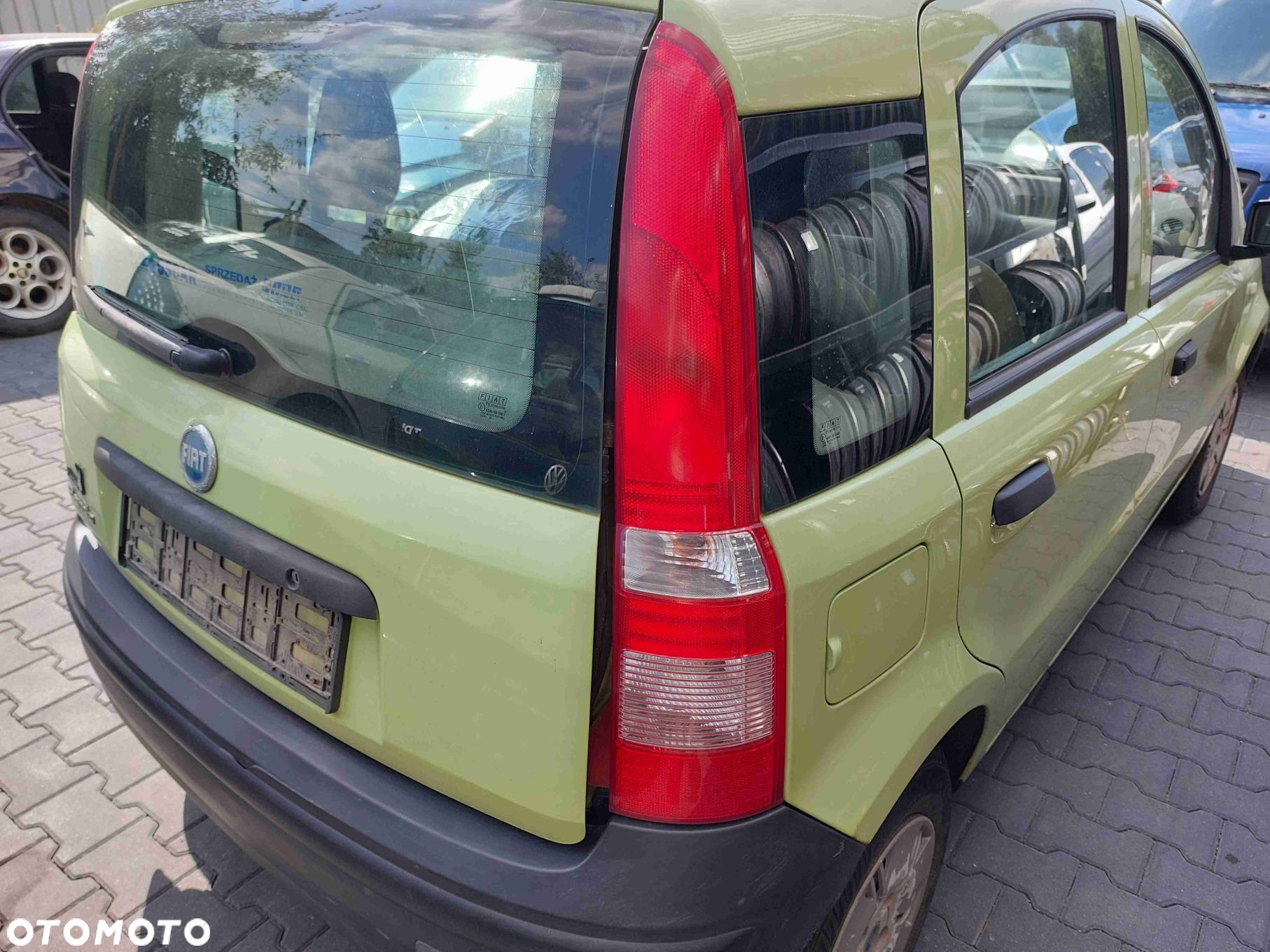 LAMPA PRAWY +  LEWY TYŁ FIAT PANDA II - 2
