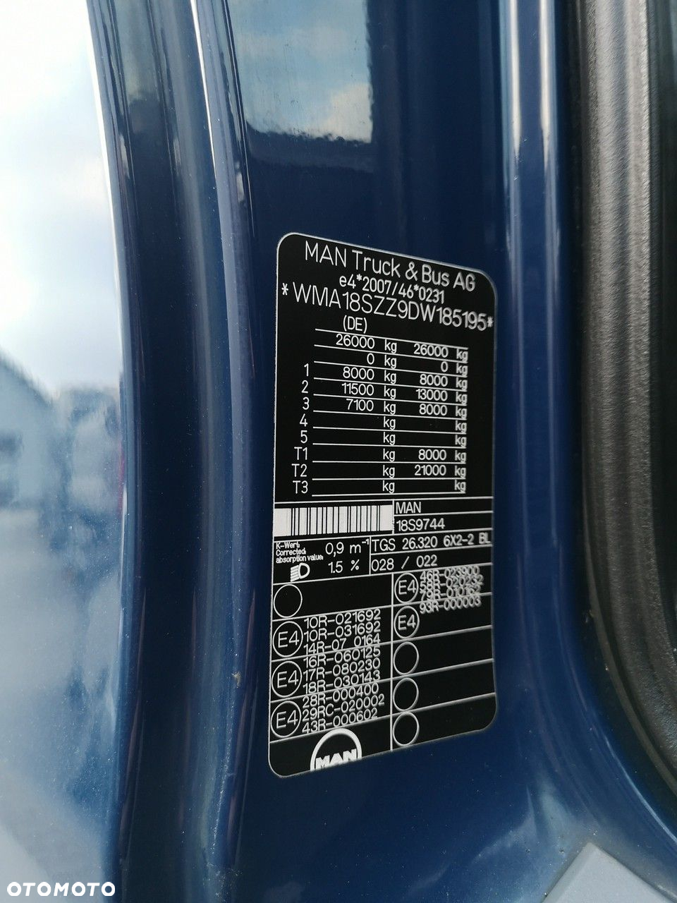 MAN TGS 26.320 Hakowiec Multilift 6x2 Oś Skrętna Tylko 216 Tys Km! - 33