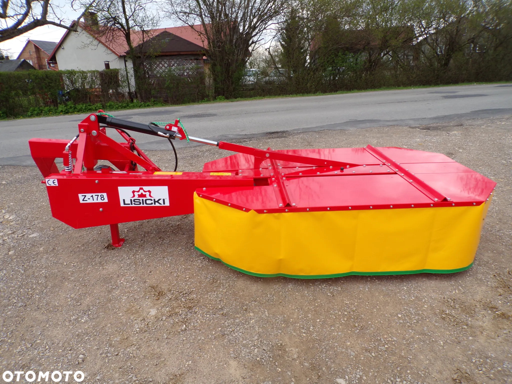 KOSIARKA ROTACYJNA LISICKI szerokość 1m/ 1,35m/ 1,65m/ 1,85m rozkładanie mechaniczne lub hydrauliczne/ osłona metalowa (blaszana) lub rurkowa PLANDEKA - 7