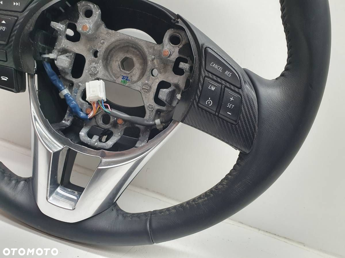 KIEROWNICA MULTIFUNKCYJNA SKÓRA CZARNA MAZDA CX-5 I - 3