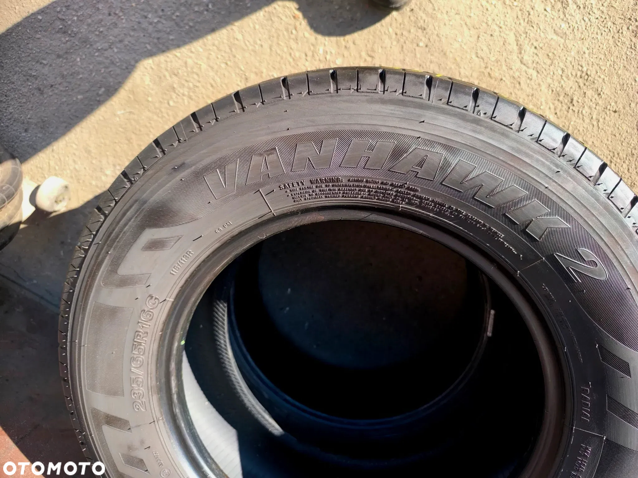 235/65R16C 16 C 115/113R FIRESTONE VANHAWK 2 6mm Legnica ALU-RAD 235/65 - 8