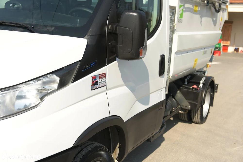 Iveco DAILY 35-NP * 3.0 Benzyna + GAZ CNG * ŚMIECIARKA / ŚMIECIARA *  62 000km! * KAMERA * JAK NOWY! - 12