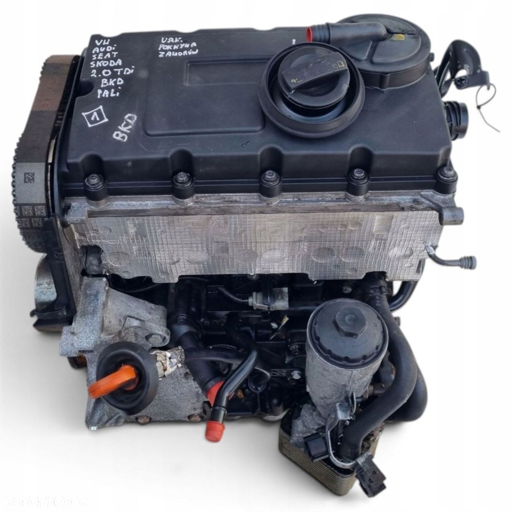 SILNIK BEZ OSPRZĘTU Audi A3 II 8P 2.0 TDI 140KM BKD - 1