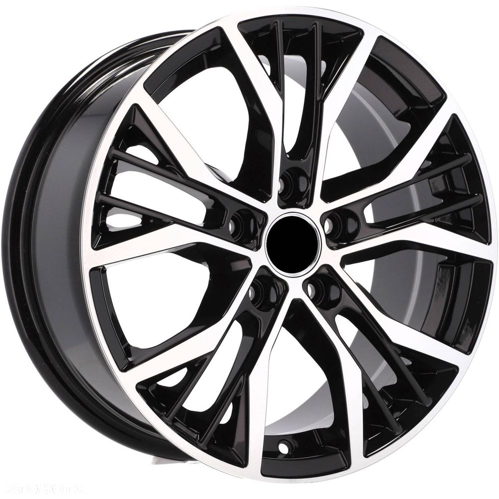 4x Felgi 16 m.in. do VW Caddy Crossgolf Golf Plus Sportsvan Variant Passat T-Roc - BK713 - 2