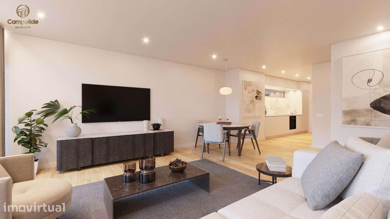 Apartamento T3 c/ Varandas e Parqueamentos em Campolide | Lisboa - Grande imagem: 3/27