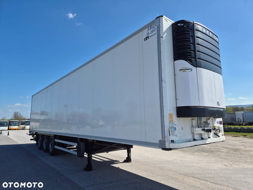Schmitz Cargobull CARRIER MAXIMA 1300 / WINDA / DOPPEL STOCK / ŚCIANA GRODZIOWA / KWIATÓWKA / BELKI / PODNOSZONA OŚ / z Niemiec / TOP STAN 2011/ CARRIER CHŁODNIA CHLODNIA LODÓWKA PODWÓJNY ZAŁADUNEK PIĘTROWA - 4