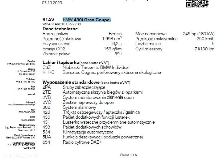 BMW Seria 4 430i - 24