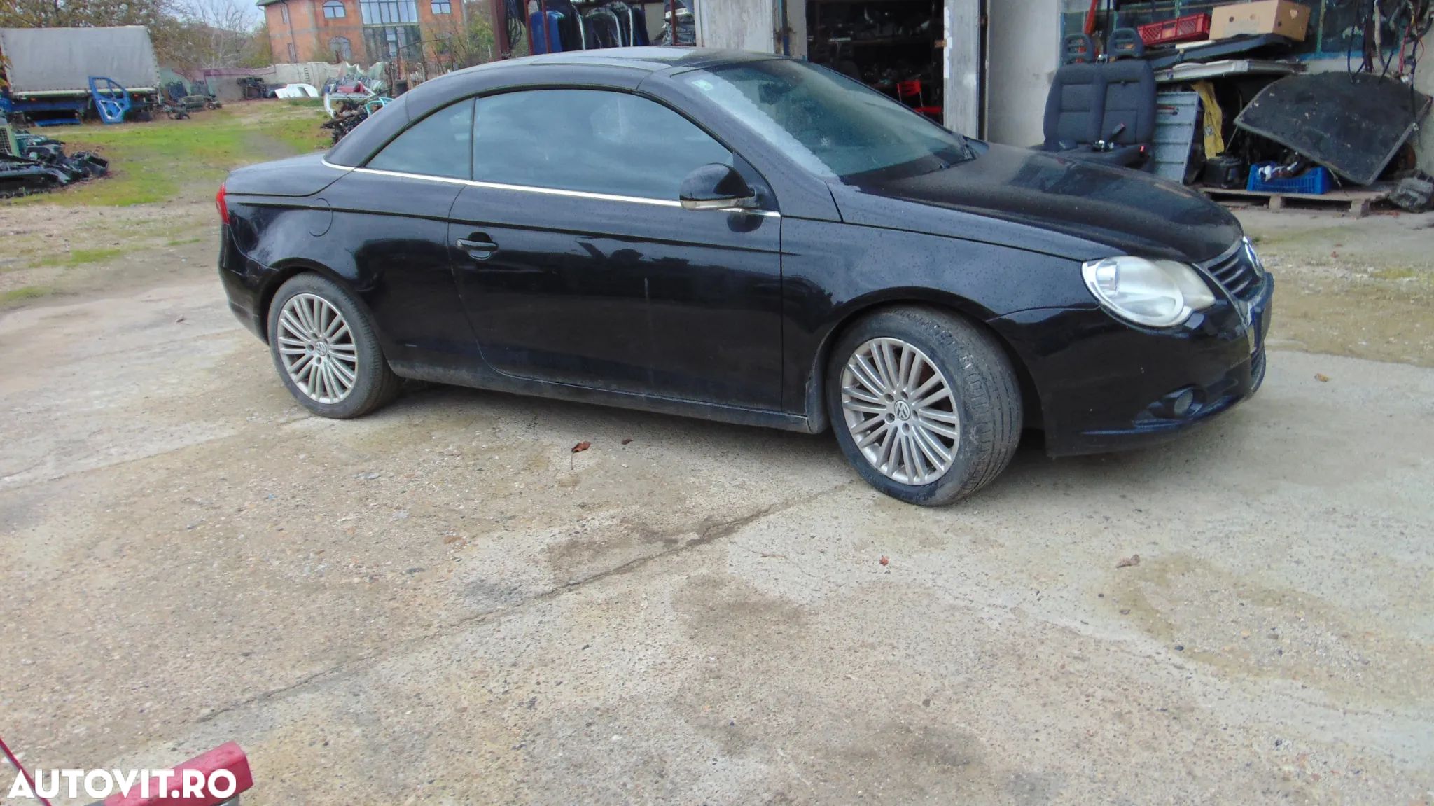 Usa VW Eos 2006-2015 usi stanga dreapta negre negru usa eos neagra - 1