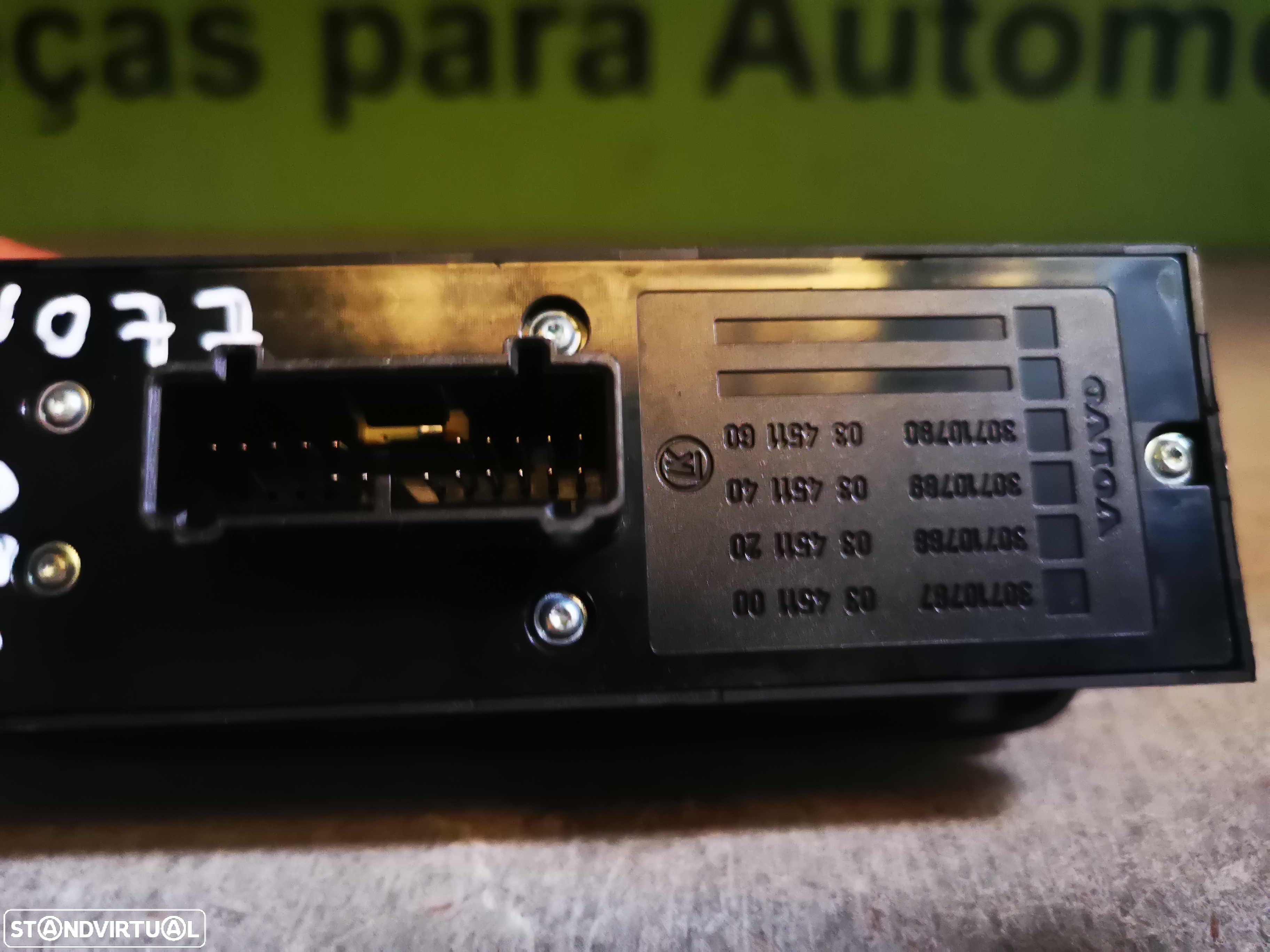 VOLVO S40 / V50 COMANDO DE VIDROS ELÉCTRICOS - CV077 - 4